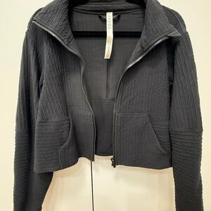 Lululemon Textured Cropped Jacket